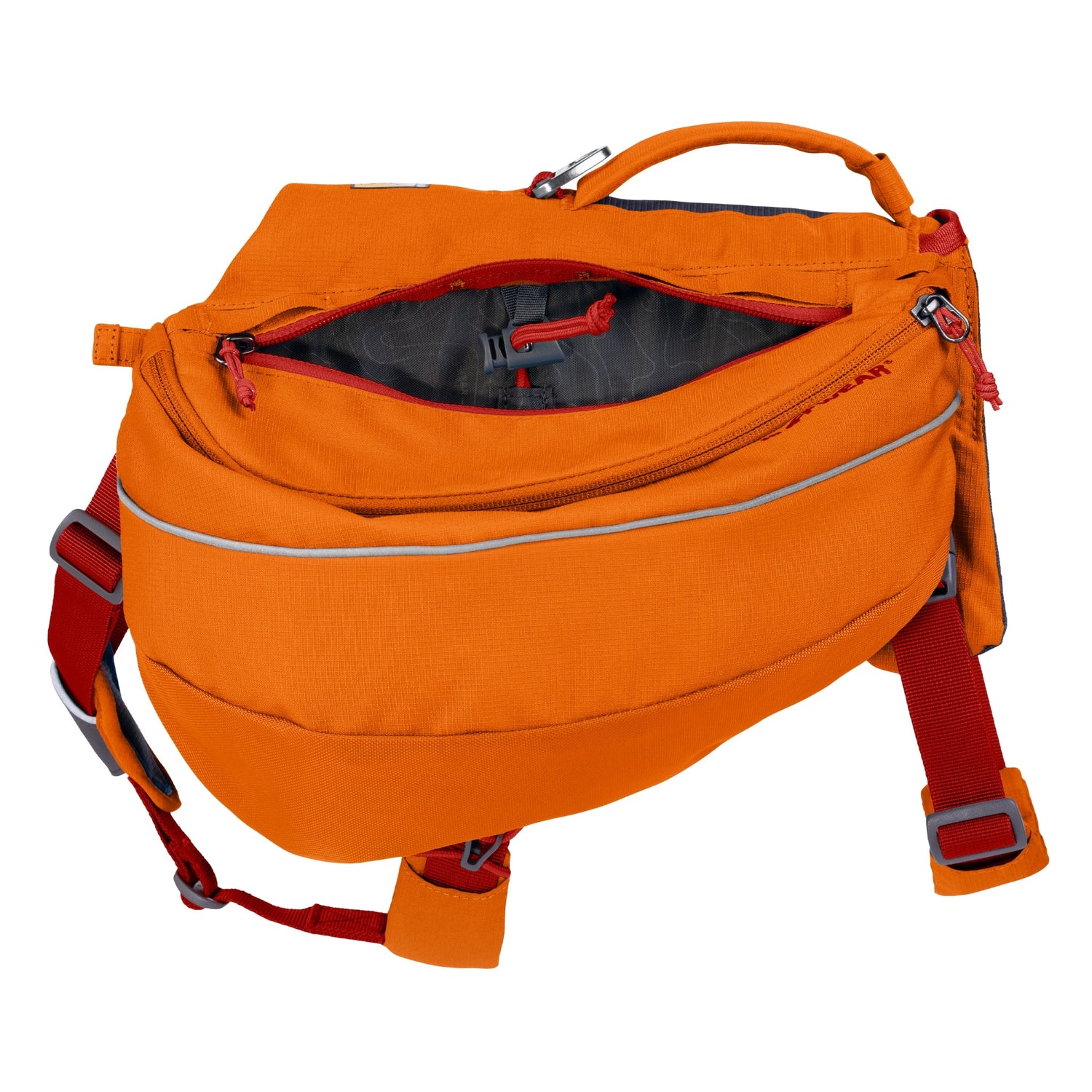 Ruffwear Approach Pack – Ergonomischer Hunderucksack mit Satteltaschen für aktive Hunde auf Trekking &amp; Wandertouren - Woofshack