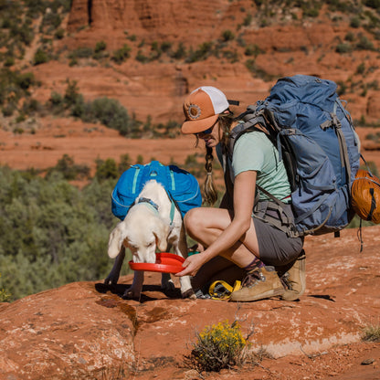 Ruffwear Approach Pack – Ergonomischer Hunderucksack mit Satteltaschen für aktive Hunde auf Trekking &amp; Wandertouren - Woofshack