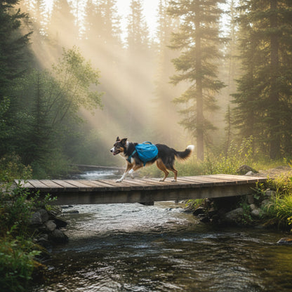 Ruffwear Approach Pack – Ergonomischer Hunderucksack mit Satteltaschen für aktive Hunde auf Trekking &amp; Wandertouren - Woofshack