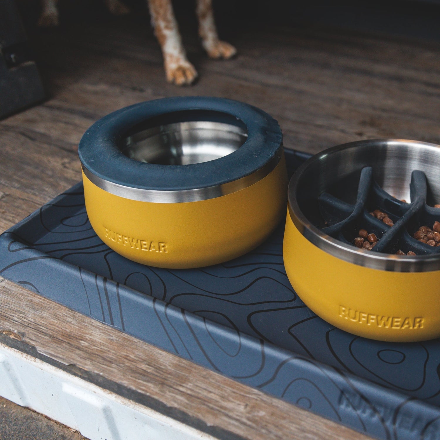 Ruffwear Basecamp Anti - Splash Insert – Spritzschutz - Einsatz für saubere Fütterung ohne Wasserverschüttung - Woofshack