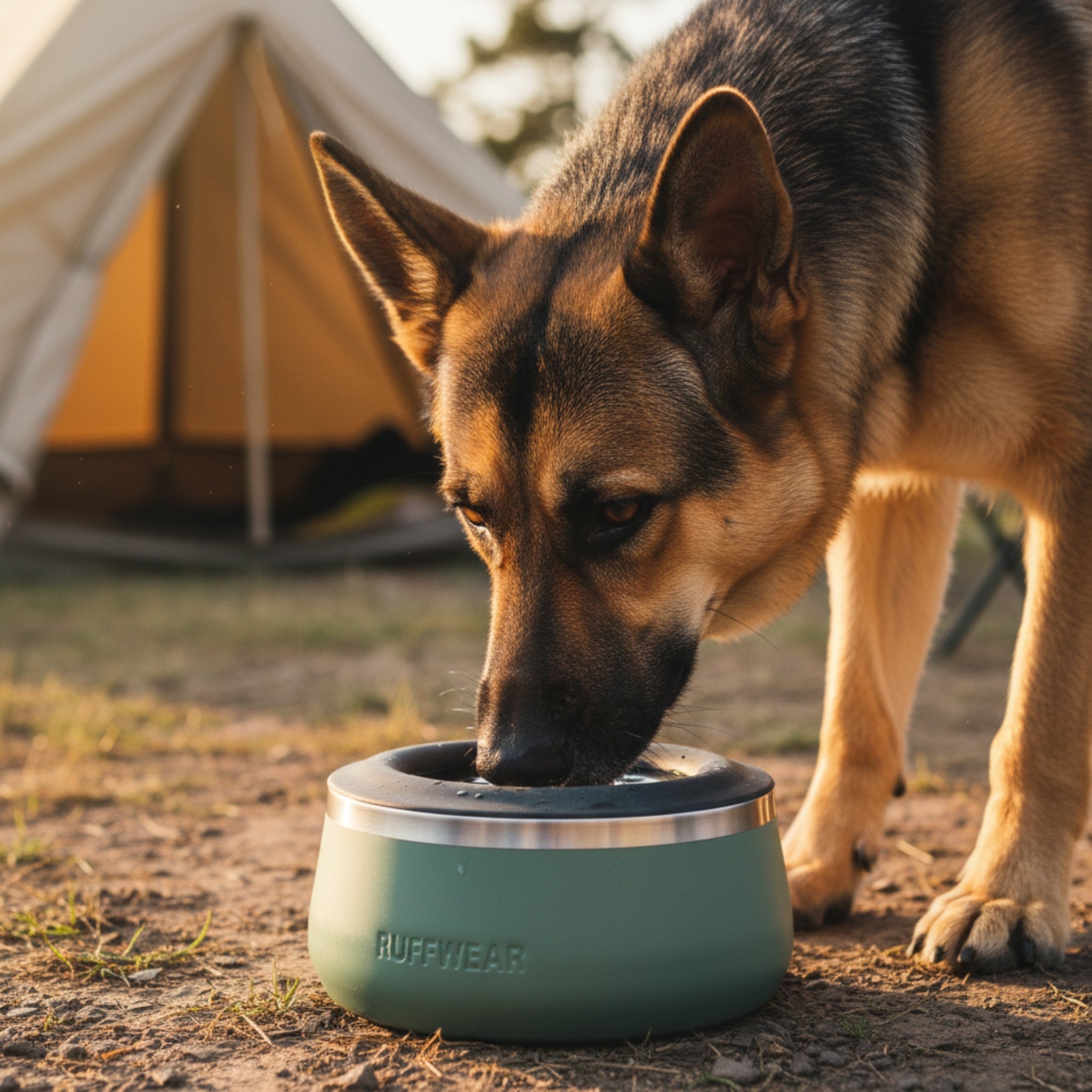 Ruffwear Basecamp Anti - Splash Insert – Spritzschutz - Einsatz für saubere Fütterung ohne Wasserverschüttung - Woofshack
