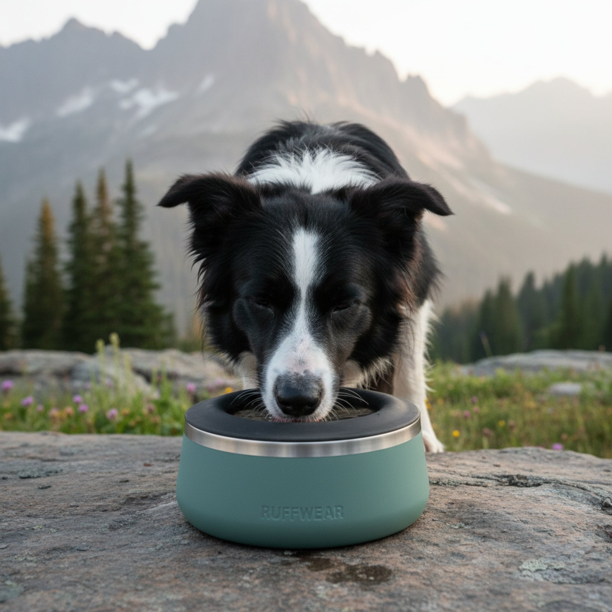 Ruffwear Basecamp Anti - Splash Insert – Spritzschutz - Einsatz für saubere Fütterung ohne Wasserverschüttung - Woofshack