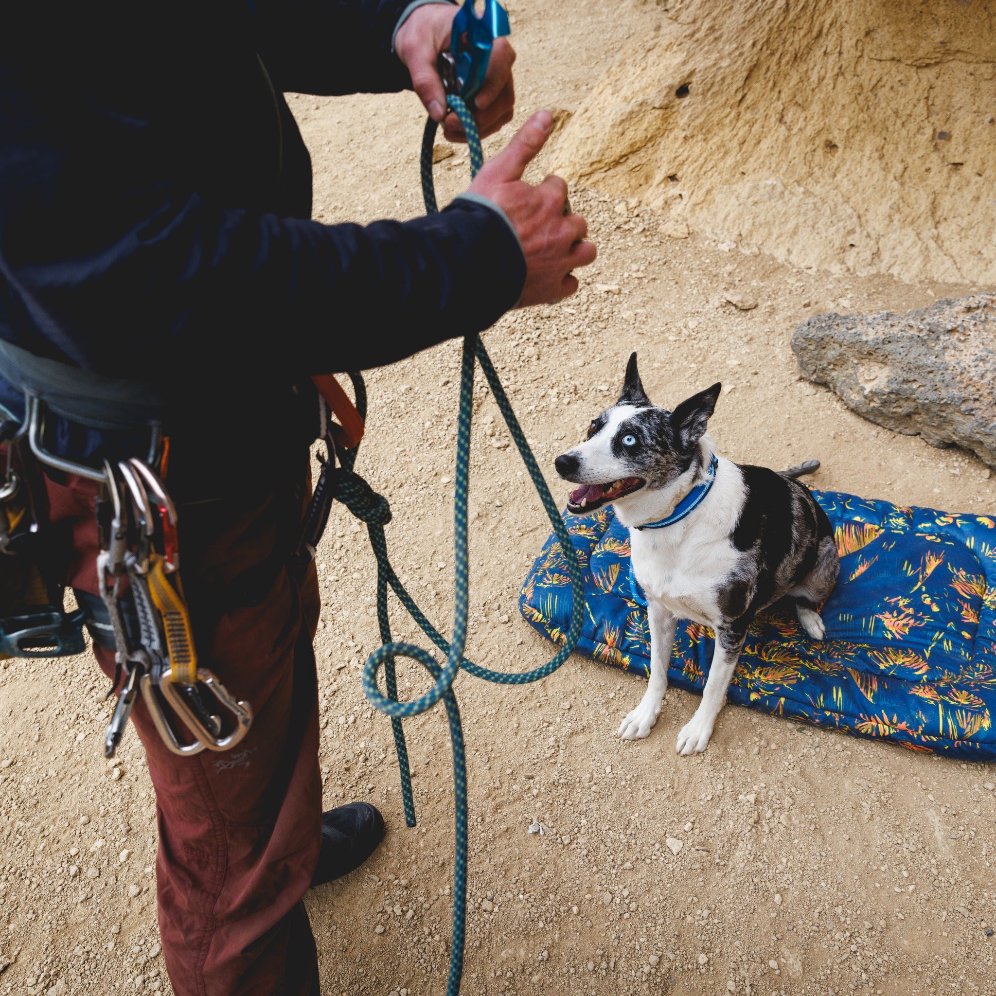 Ruffwear Basecamp Bed – Robustes Outdoor-Hundebett für Abenteurer, Camper &amp; Reisen | Wasserabweisend, Leicht &amp; Maschinenwaschbar