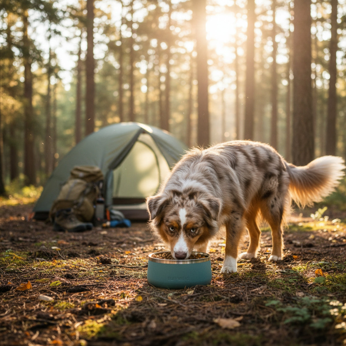 Ruffwear Basecamp Bowl – Robuster Premium Hundenapf aus Edelstahl für Outdoor-Abenteuer &amp; Zuhause