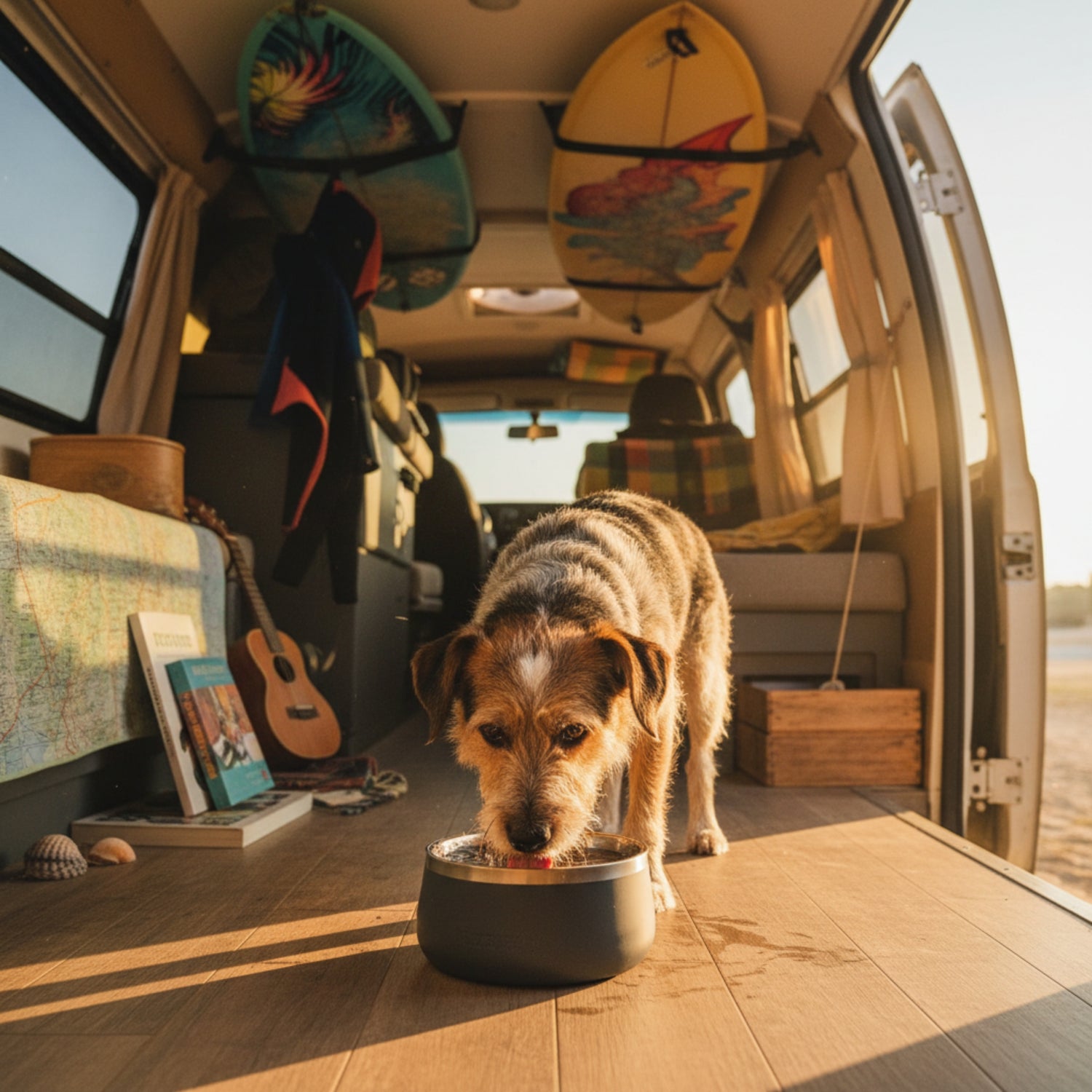 Ruffwear Basecamp Bowl – Robuster Premium Hundenapf aus Edelstahl für Outdoor-Abenteuer &amp; Zuhause