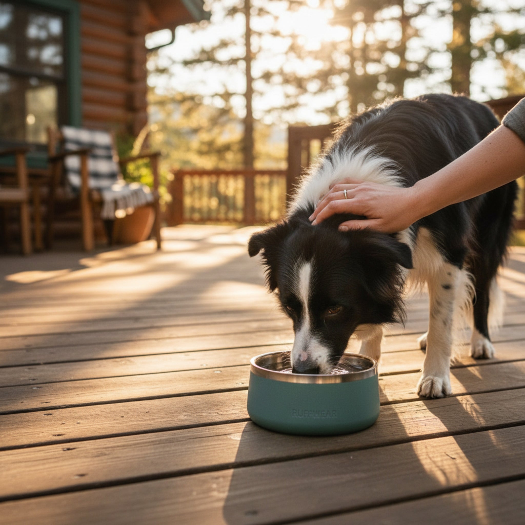 Ruffwear Basecamp Bowl – Robuster Premium Hundenapf aus Edelstahl für Outdoor-Abenteuer &amp; Zuhause