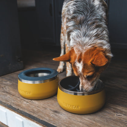 Ruffwear Basecamp Bowl – Robuster Premium Hundenapf aus Edelstahl für Outdoor - Abenteuer &amp; Zuhause - Woofshack