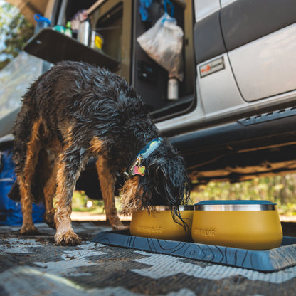 Ruffwear Basecamp Bowl – Robuster Premium Hundenapf aus Edelstahl für Outdoor - Abenteuer &amp; Zuhause - Woofshack
