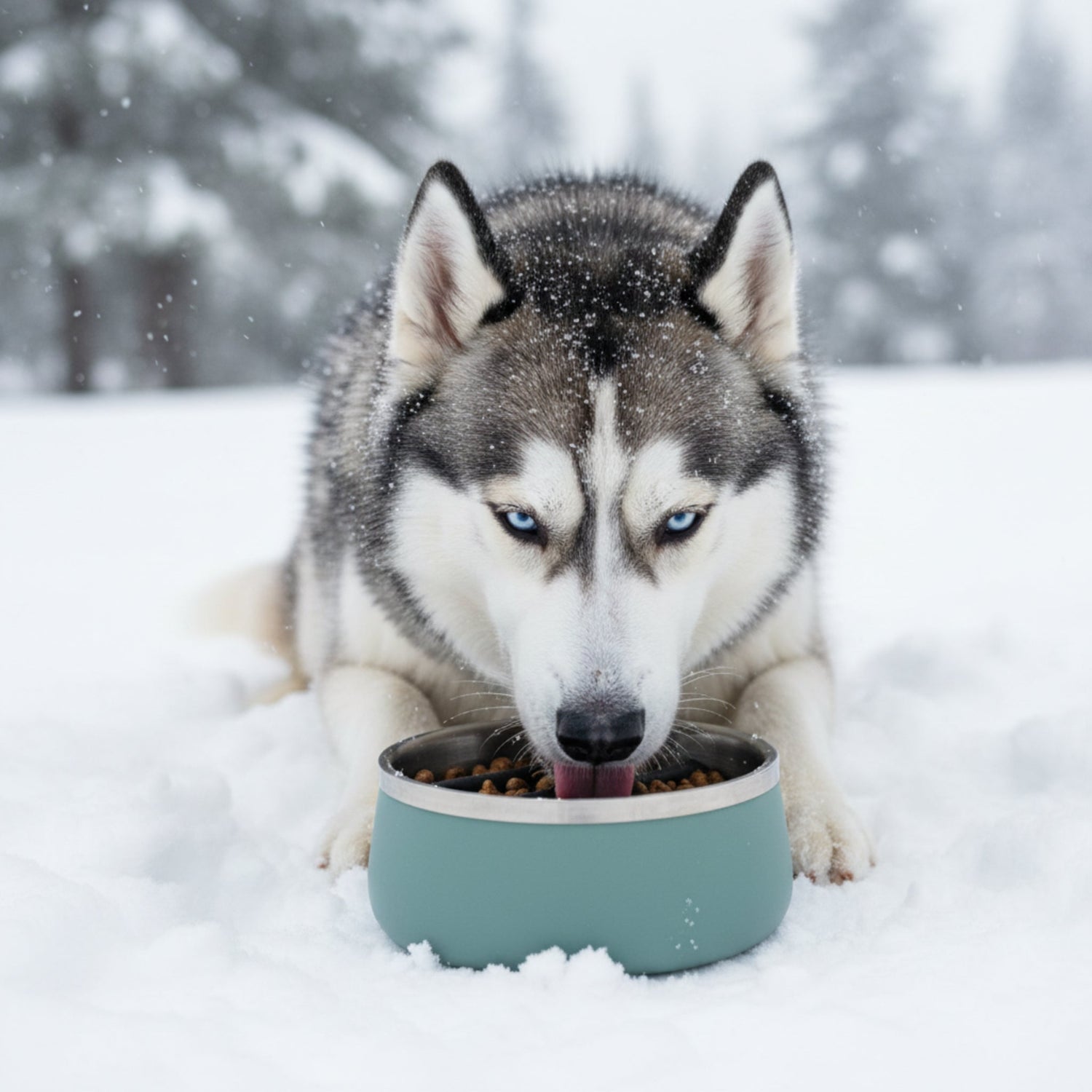 Ruffwear Basecamp Slow Feeder Insert – Anti - Schling - Einsatz für gesünderes Fressen &amp; bessere Verdauung - Woofshack