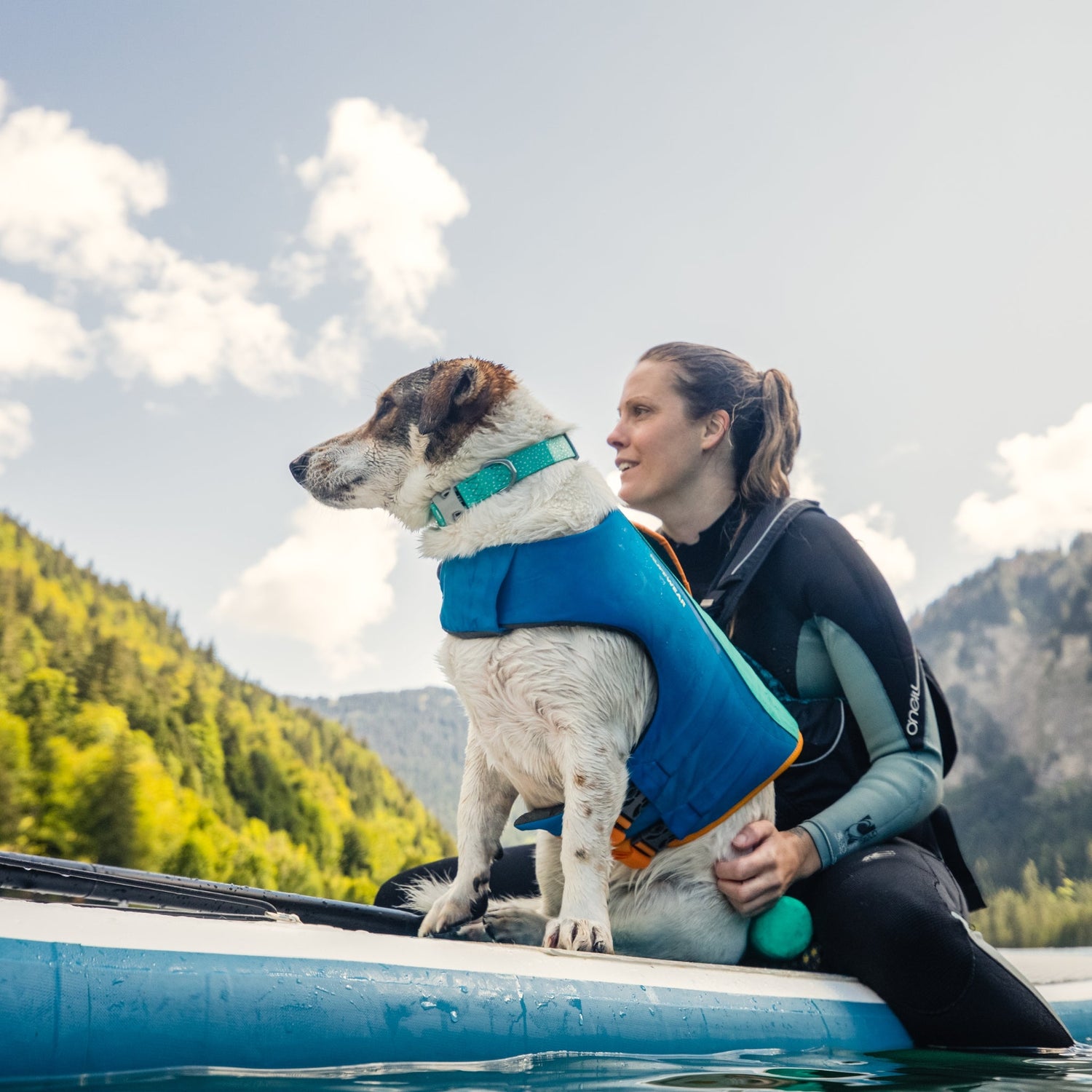 Ruffwear Confluence Collar – Wasserdichtes, geruchsneutrales Hundehalsband mit Reflektoren - Woofshack