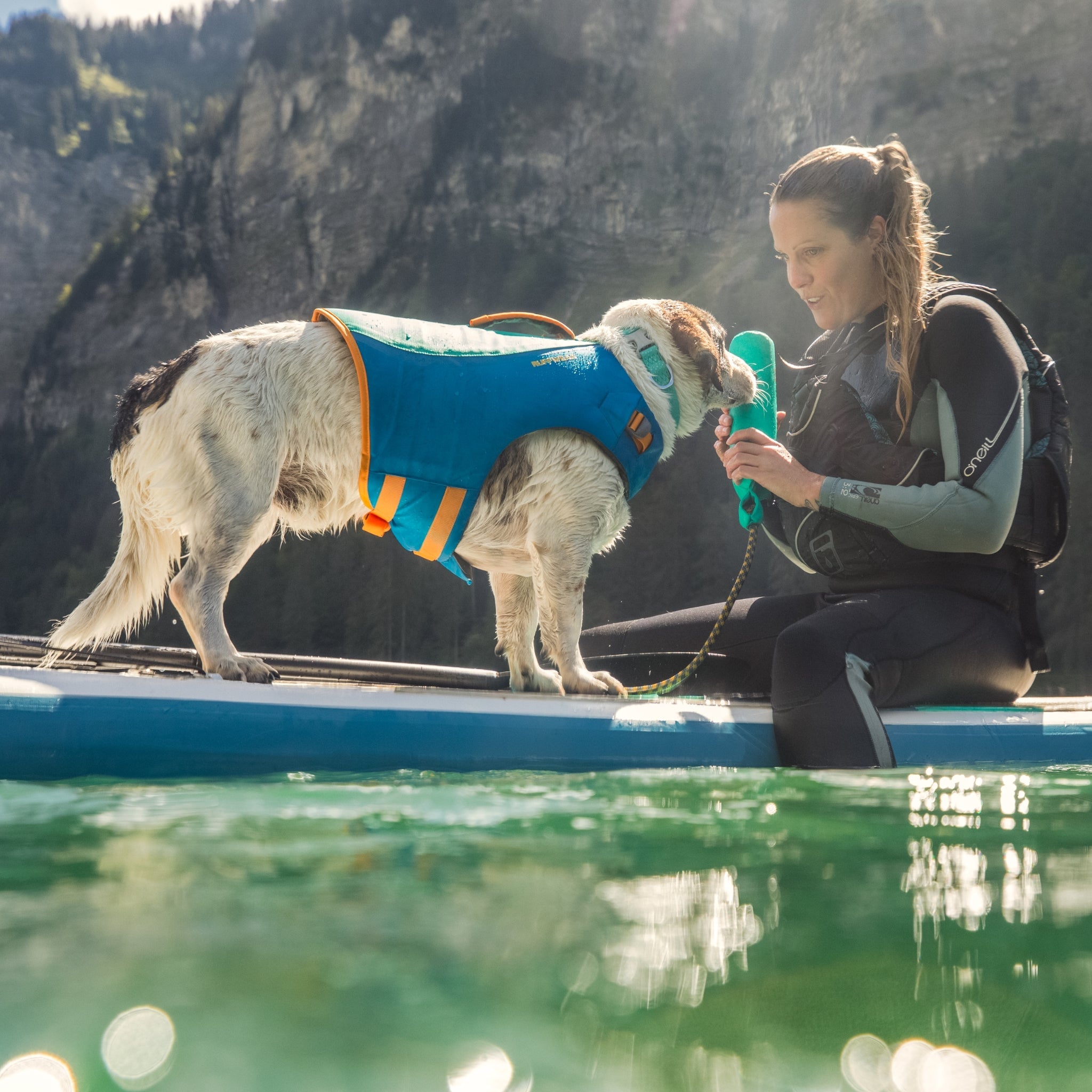 Ruffwear Confluence Collar – Wasserdichtes, geruchsneutrales Hundehalsband mit Reflektoren - Woofshack