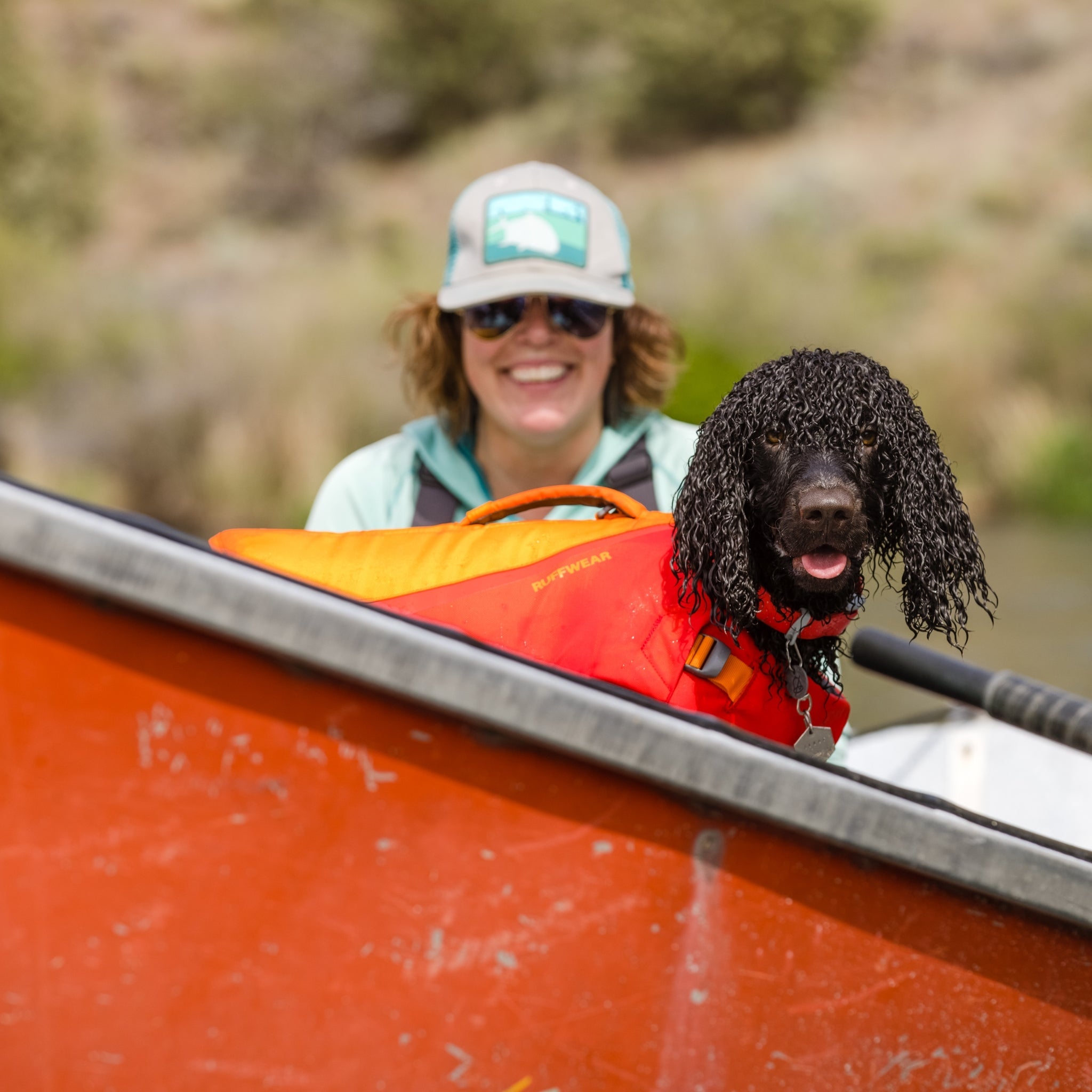 Ruffwear Confluence Collar – Wasserdichtes, geruchsneutrales Hundehalsband mit Reflektoren - Woofshack