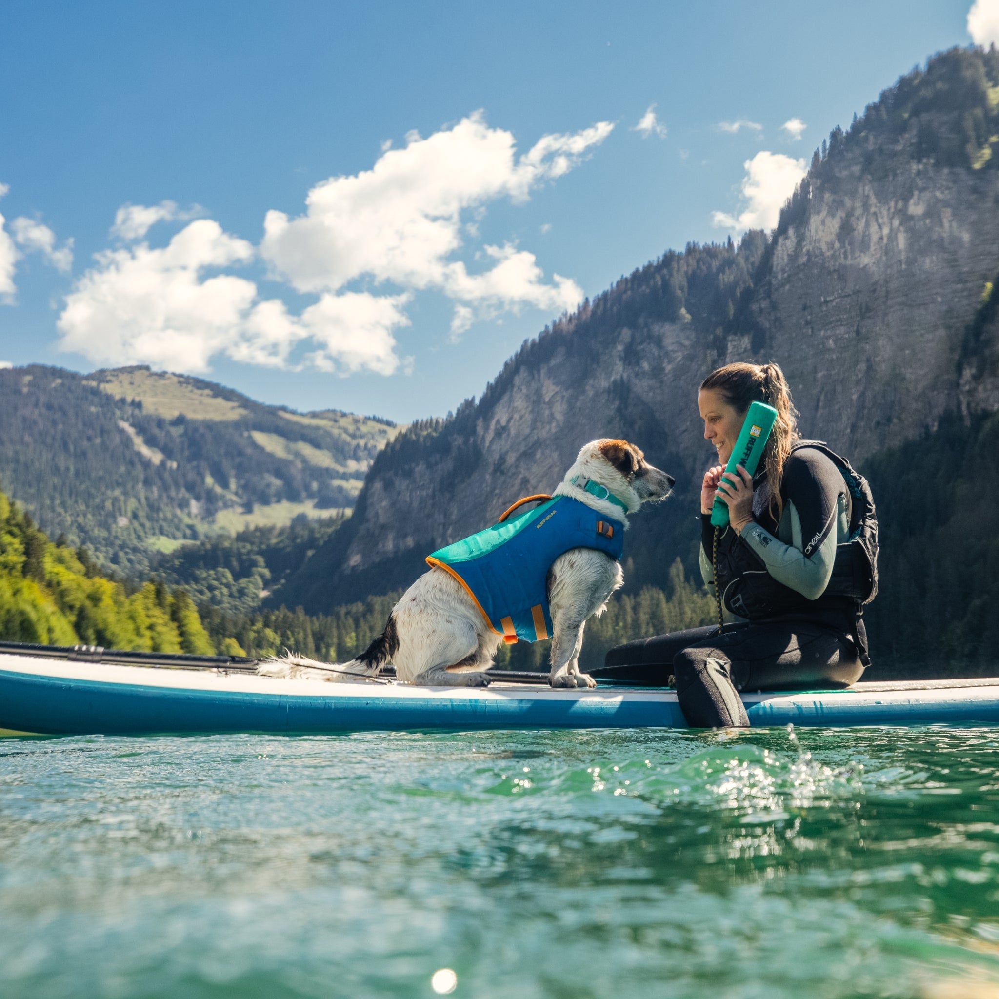 Ruffwear Confluence Collar – Wasserdichtes, geruchsneutrales Hundehalsband mit Reflektoren - Woofshack