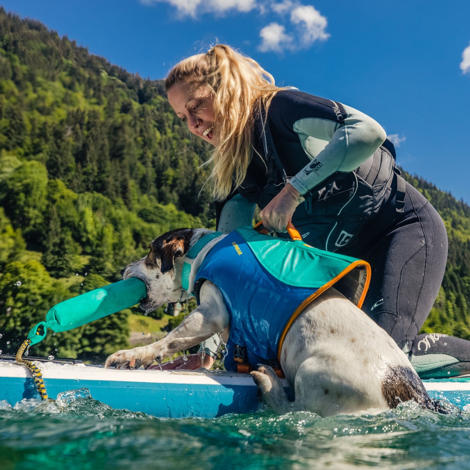 Ruffwear Confluence Collar – Wasserdichtes, geruchsneutrales Hundehalsband mit Reflektoren - Woofshack