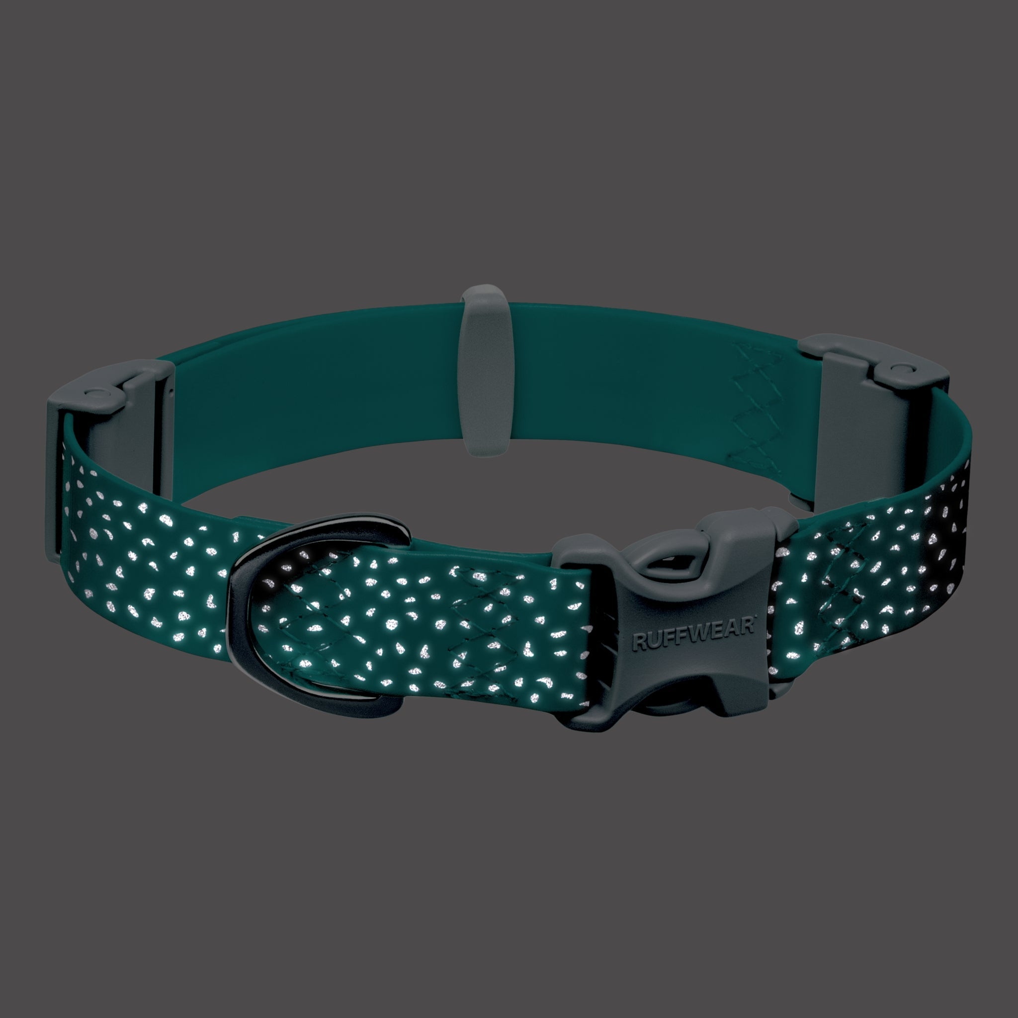 Ruffwear Confluence Collar – Wasserdichtes, geruchsneutrales Hundehalsband mit Reflektoren - Woofshack