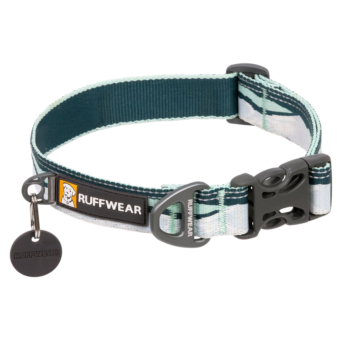 Ruffwear Crag Collar – Robustes Outdoor-Hundehalsband für Wandern, Klettern &amp; Abenteuer | Wetterfest &amp; Strapazierfähig - Woofshack