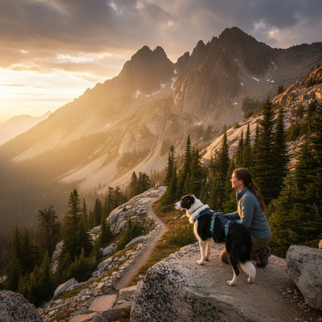 Ruffwear Flagline Hundegeschirr – 6-Fach Verstellbar mit Kontrollgriff