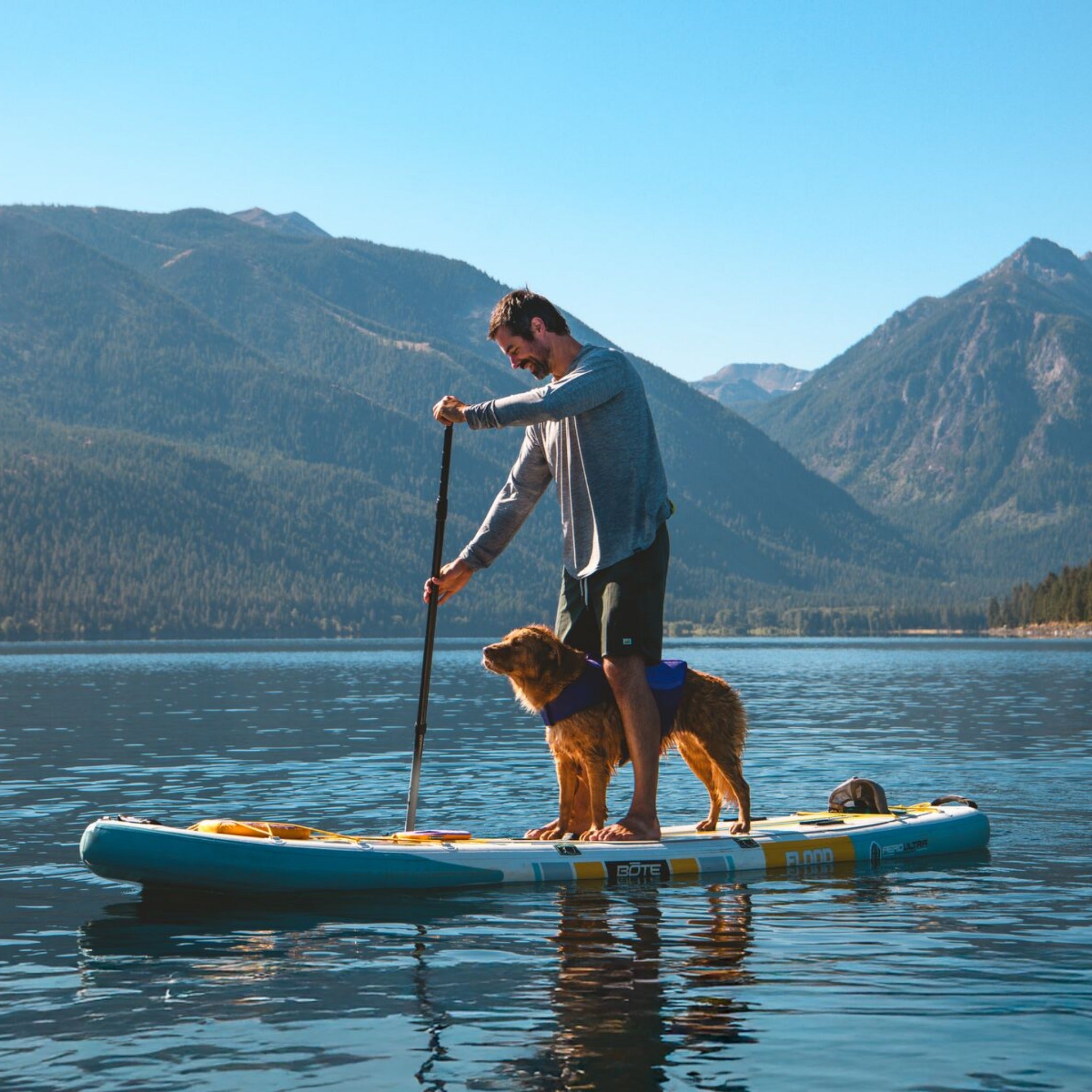 Ruffwear Float Coat Hundeschwimmweste – Maximaler Auftrieb &amp; Rettungsgriff für sicheres Schwimmen, Wassersport &amp; Bootstouren mit deinem Hund