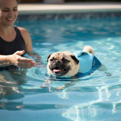 Ruffwear Float Coat Hundeschwimmweste – Maximaler Auftrieb &amp; Rettungsgriff für sicheres Schwimmen, Wassersport &amp; Bootstouren mit deinem Hund - Woofshack