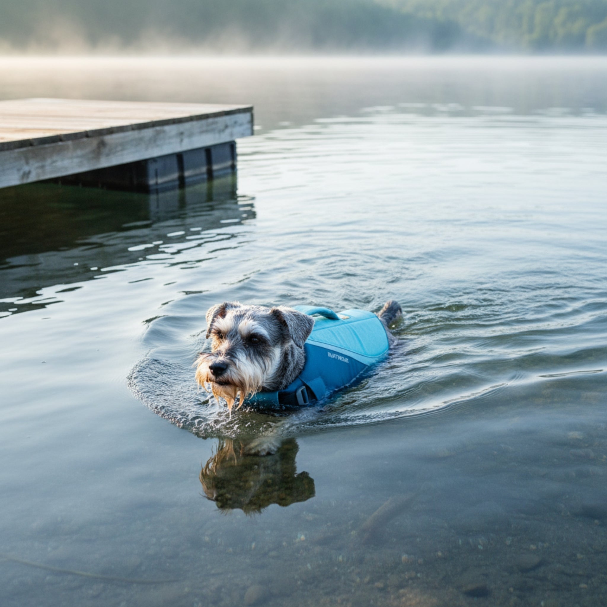 Ruffwear Float Coat Hundeschwimmweste – Maximaler Auftrieb &amp; Rettungsgriff für sicheres Schwimmen, Wassersport &amp; Bootstouren mit deinem Hund - Woofshack