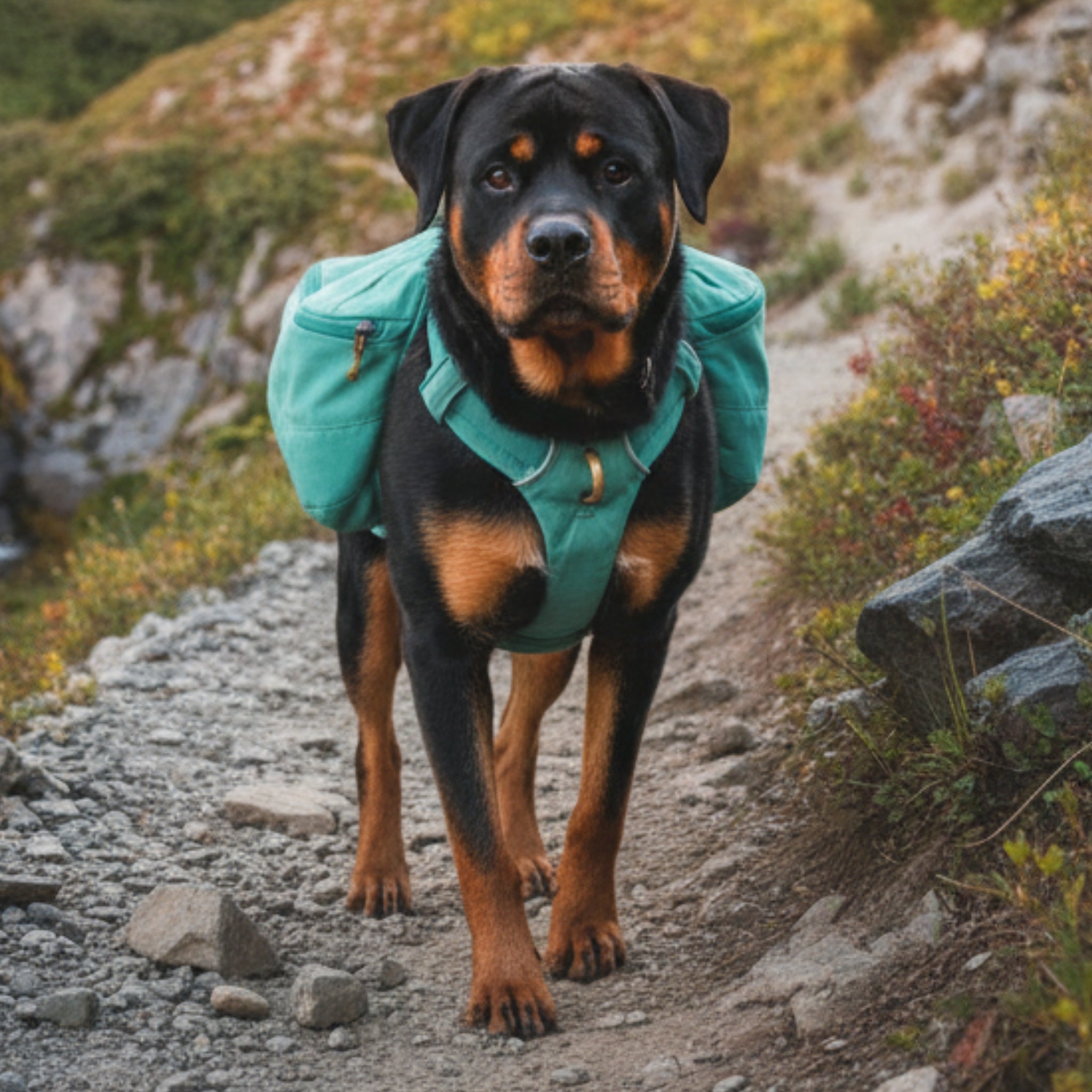 Ruffwear Front Range Day Pack – Hundegeschirr mit Packtaschen für Wanderungen &amp; Outdoor - Abenteuer - Woofshack