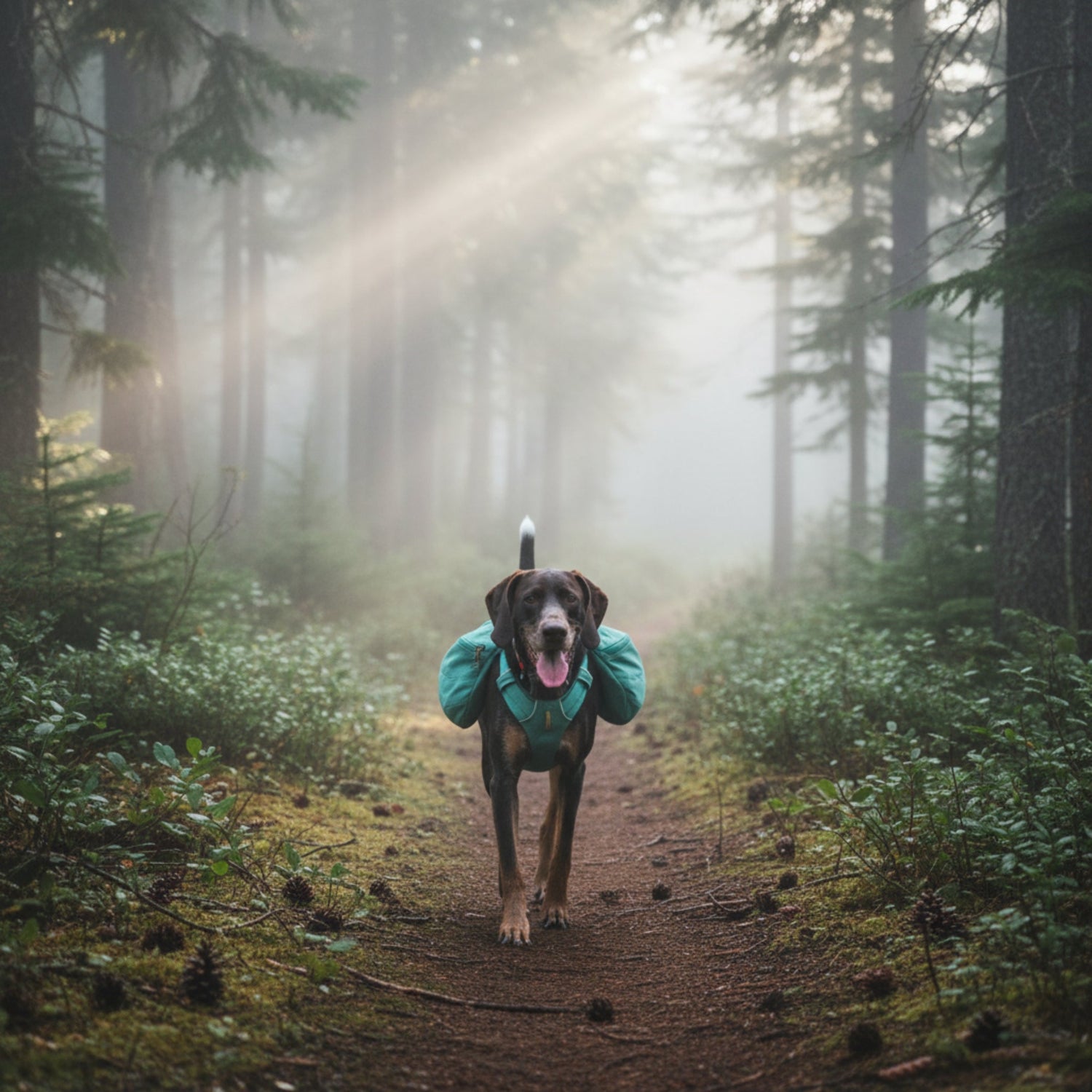 Ruffwear Front Range Day Pack – Hundegeschirr mit Packtaschen für Wanderungen &amp; Outdoor - Abenteuer - Woofshack