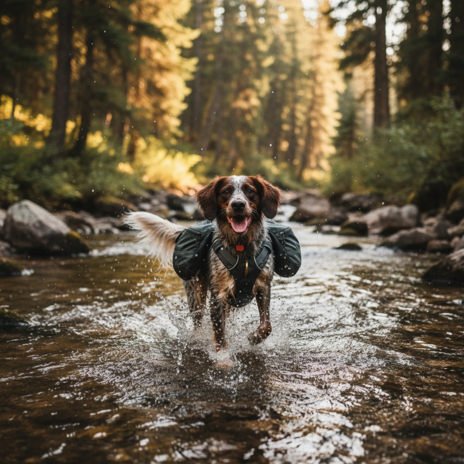 Ruffwear Front Range Day Pack – Hundegeschirr mit Packtaschen für Wanderungen &amp; Outdoor - Abenteuer - Woofshack