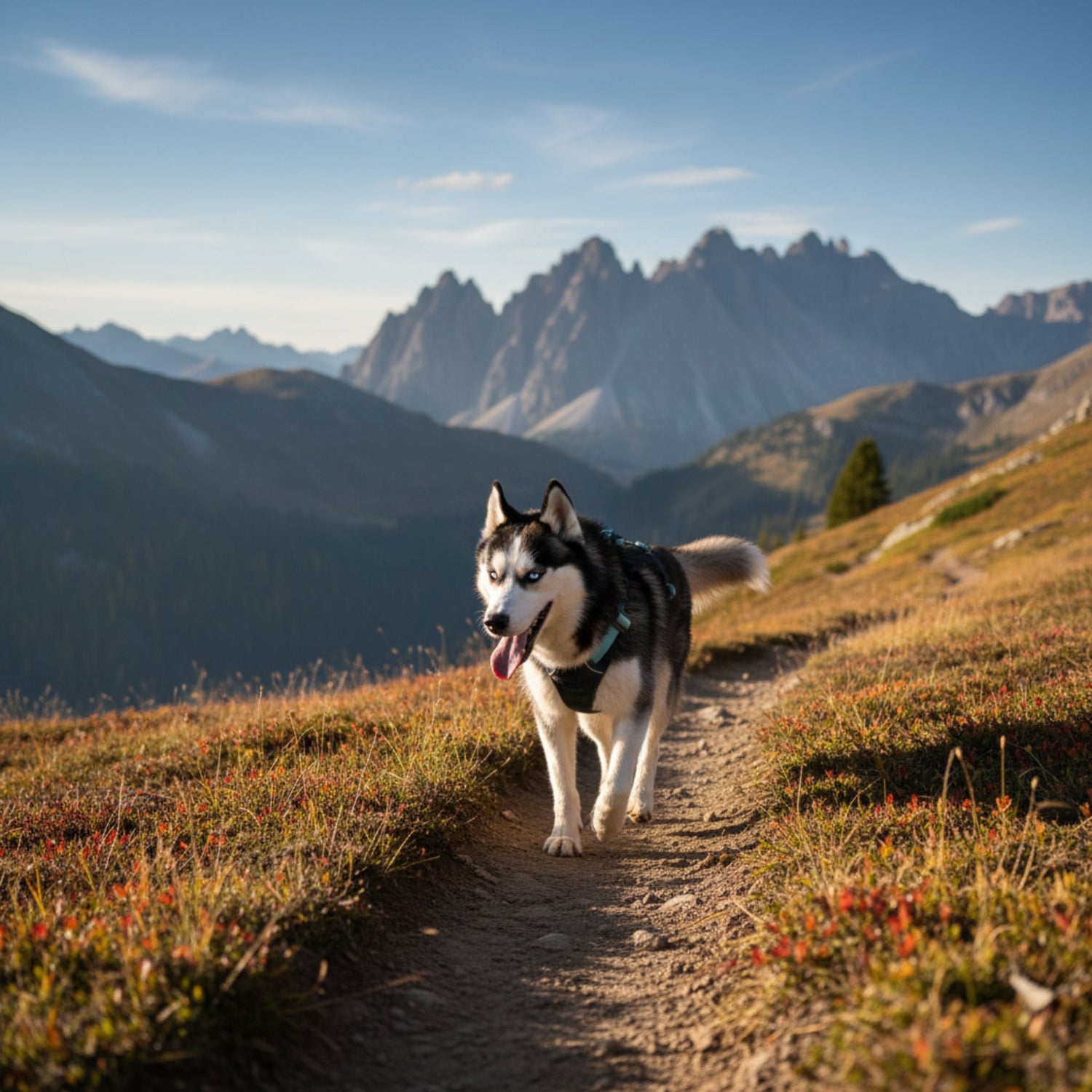 Ruffwear Hi &amp; Light Harness Hundegeschirr - Ultraleicht &amp; Schnelltrocknend - Woofshack