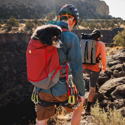 Ruffwear Hitch Hiker Dog Backpack Carrier – Komfortable Hunderucksack - Tragetasche für Abenteuer &amp; sichere Transporte - Woofshack