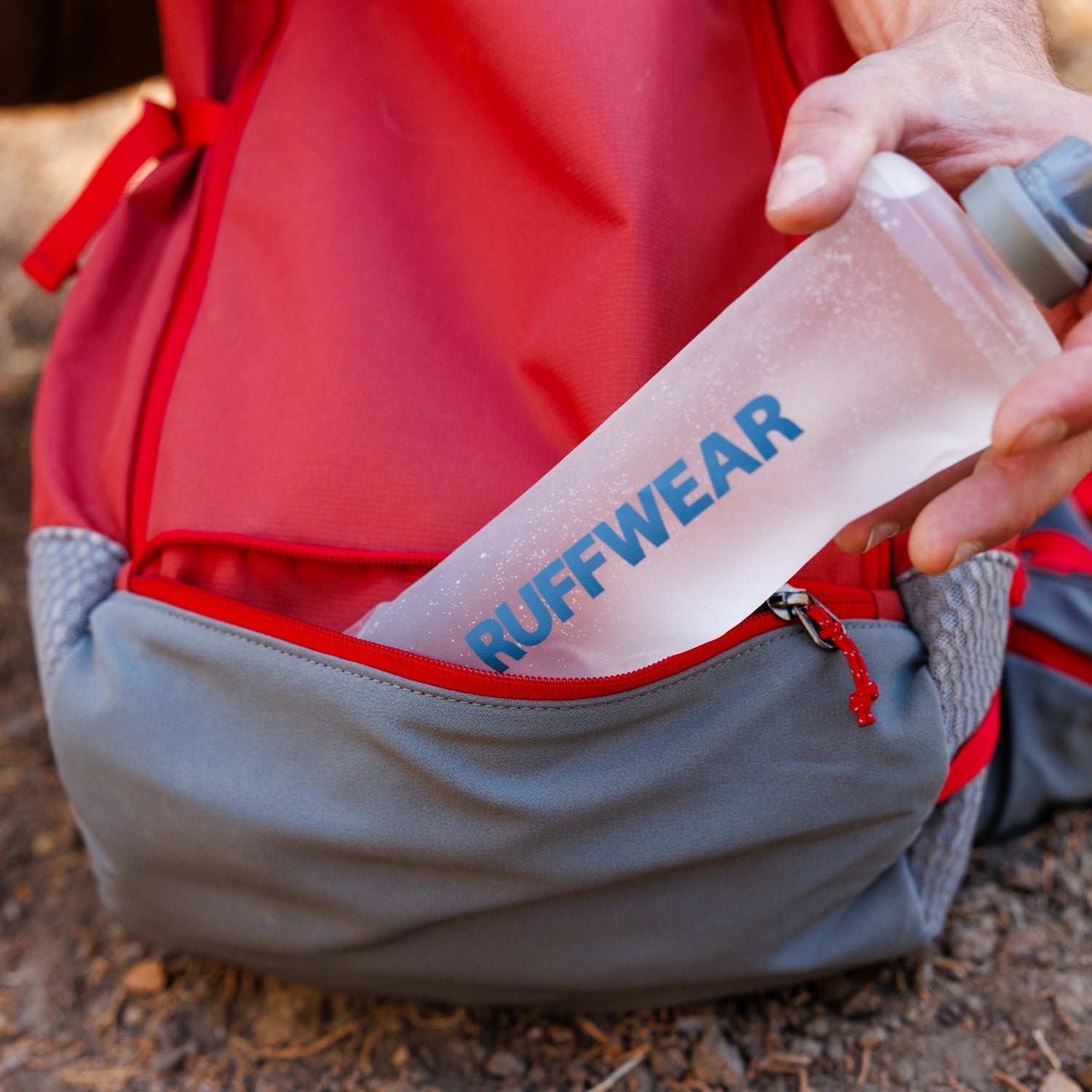 Ruffwear Hitch Hiker Dog Backpack Carrier – Komfortable Hunderucksack - Tragetasche für Abenteuer &amp; sichere Transporte - Woofshack