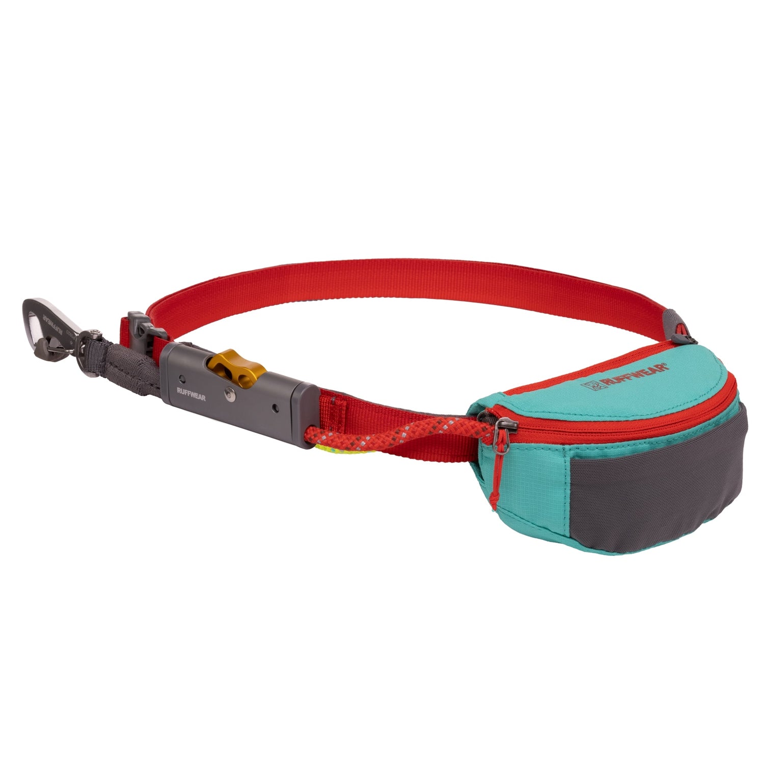 Ruffwear Hitch Hiker Leash – Premium Hüftleine mit verstellbarer Seilleine für freihändiges Wandern mit aktiven Hunden - Woofshack
