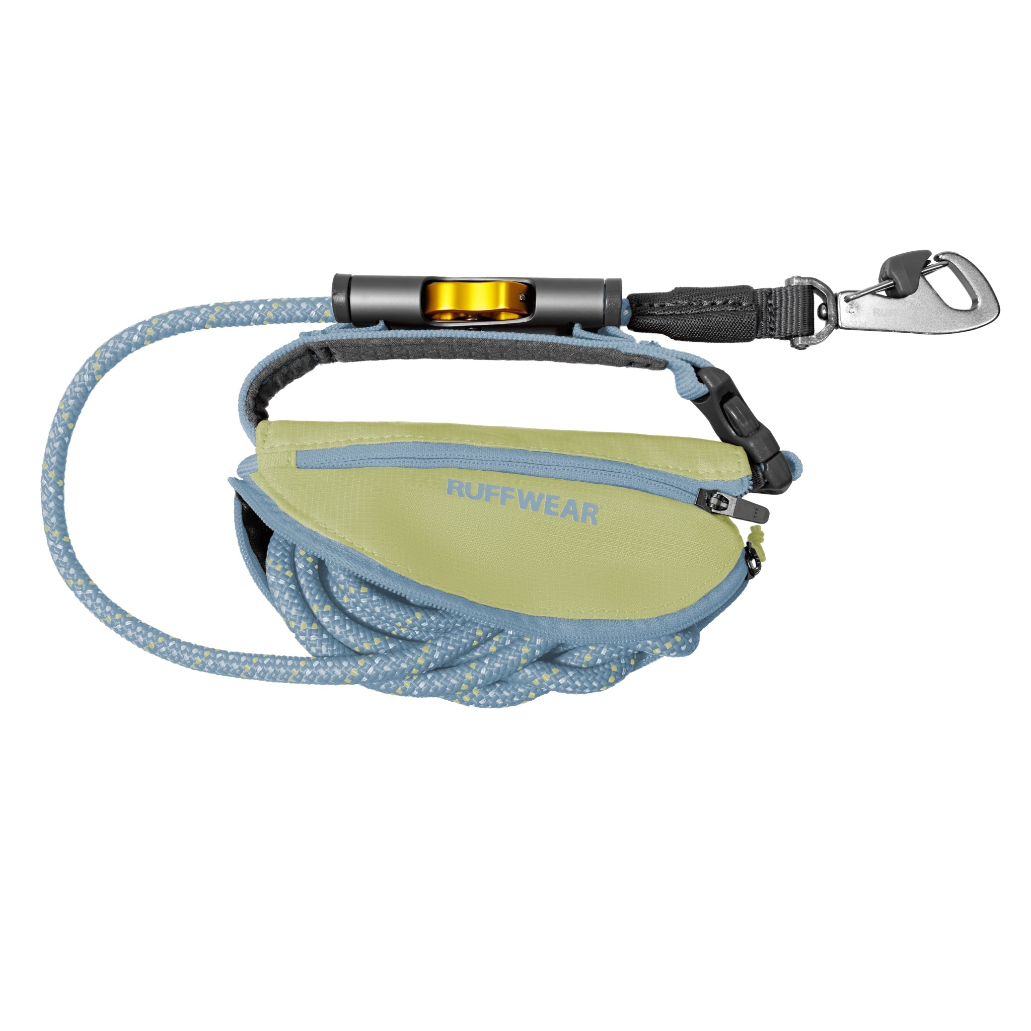 Ruffwear Hitch Hiker Leash – Premium Hüftleine mit verstellbarer Seilleine für freihändiges Wandern mit aktiven Hunden - Woofshack