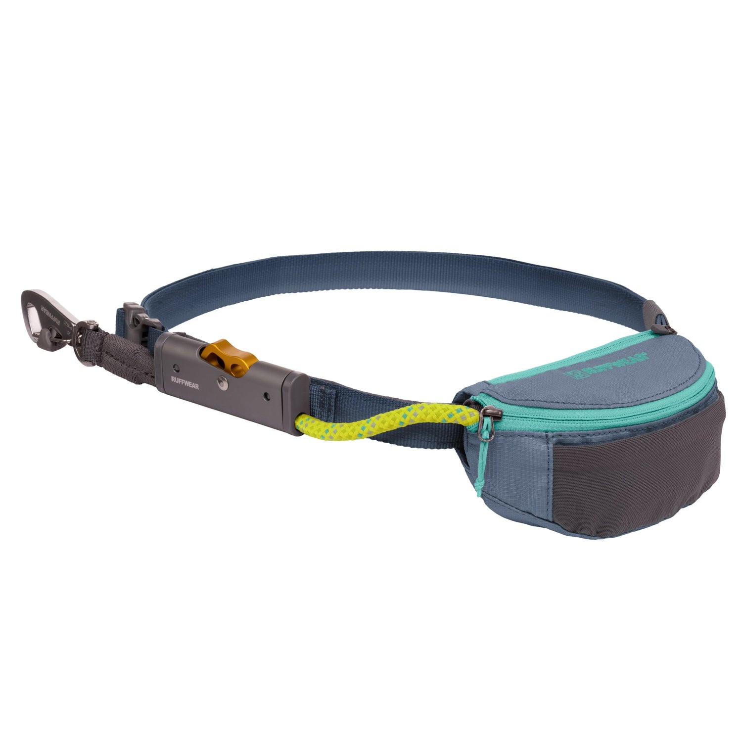 Ruffwear Hitch Hiker Leash – Premium Hüftleine mit verstellbarer Seilleine für freihändiges Wandern mit aktiven Hunden - Woofshack