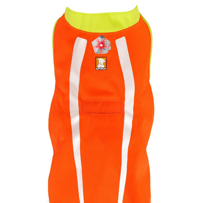 Ruffwear Lumenglow High-Vis Vest – Hochsichtbarkeits-Hundeweste mit Reflektoren für sichere Abendspaziergänge &amp; Outdoor-Abenteuer bei Dämmerung, Nebel und Dunkelheit