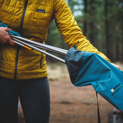 Ruffwear Mt. EverRest Hundebett – Erhöhtes, tragbares Premium - Hundebett für Zuhause, Camping und unterwegs - Woofshack