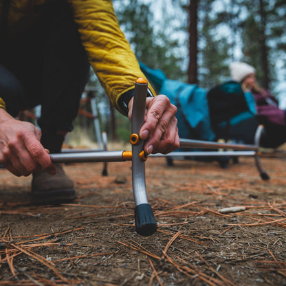 Ruffwear Mt. EverRest Hundebett – Erhöhtes, tragbares Premium - Hundebett für Zuhause, Camping und unterwegs - Woofshack