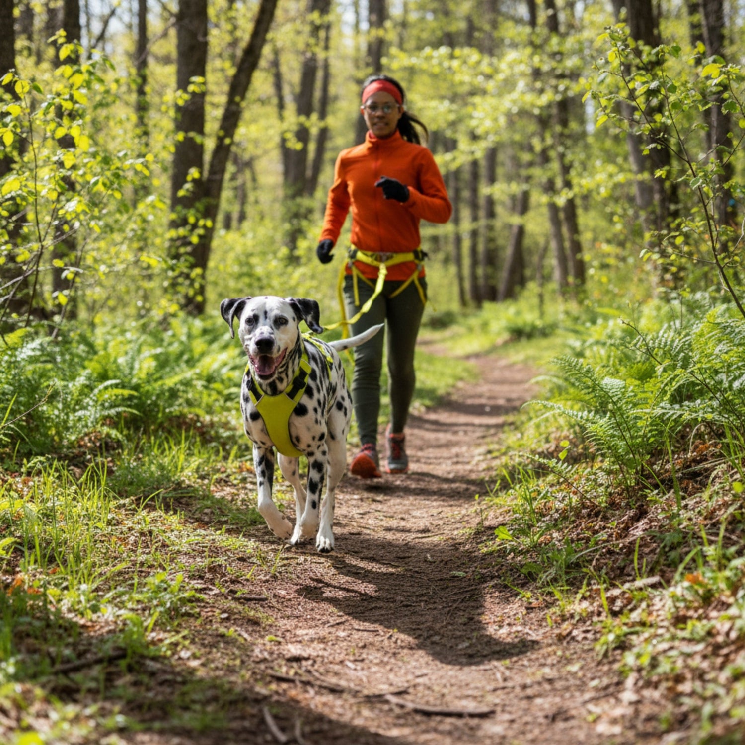 Ruffwear Omnijore Joring System – Komplettset für Canicross, Bikejöring &amp; Skijöring mit ergonomischem Zuggeschirr und elastischer Zugleine für aktive Hunde - Woofshack