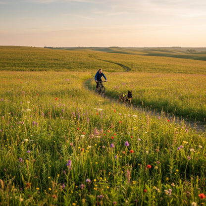 Ruffwear Omnijore Joring System – Komplettset für Canicross, Bikejöring &amp; Skijöring mit ergonomischem Zuggeschirr und elastischer Zugleine für aktive Hunde - Woofshack