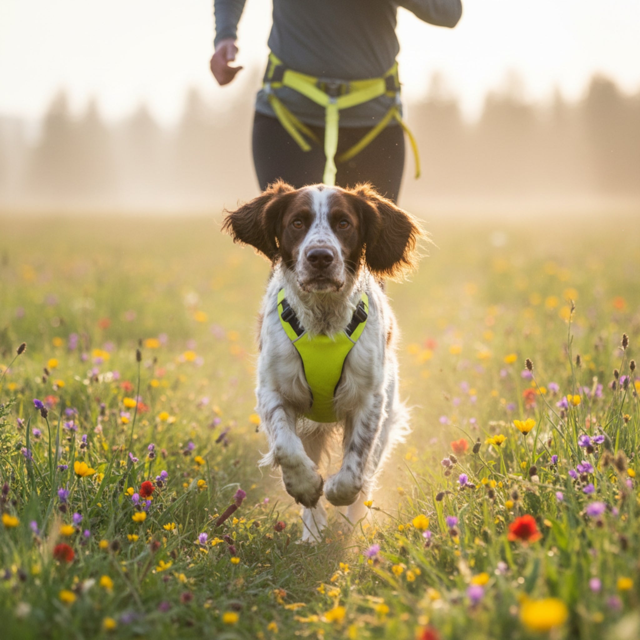 Ruffwear Omnijore Joring System – Komplettset für Canicross, Bikejöring &amp; Skijöring mit ergonomischem Zuggeschirr und elastischer Zugleine für aktive Hunde - Woofshack
