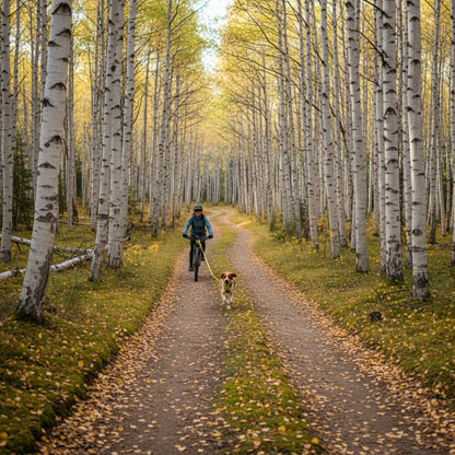 Ruffwear Omnijore Joring System – Komplettset für Canicross, Bikejöring &amp; Skijöring mit ergonomischem Zuggeschirr und elastischer Zugleine für aktive Hunde - Woofshack