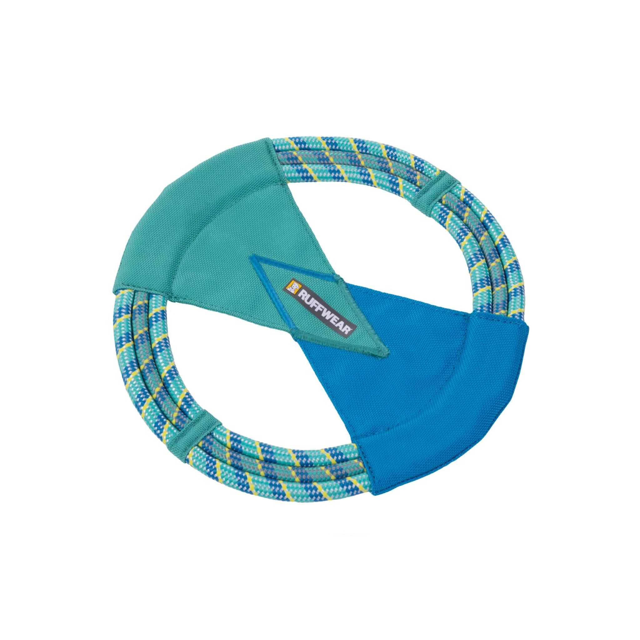 Ruffwear Pacific Ring – Schwimmfähiges Apportierspielzeug für Wasserspaß &amp; Zahnschonendes Training