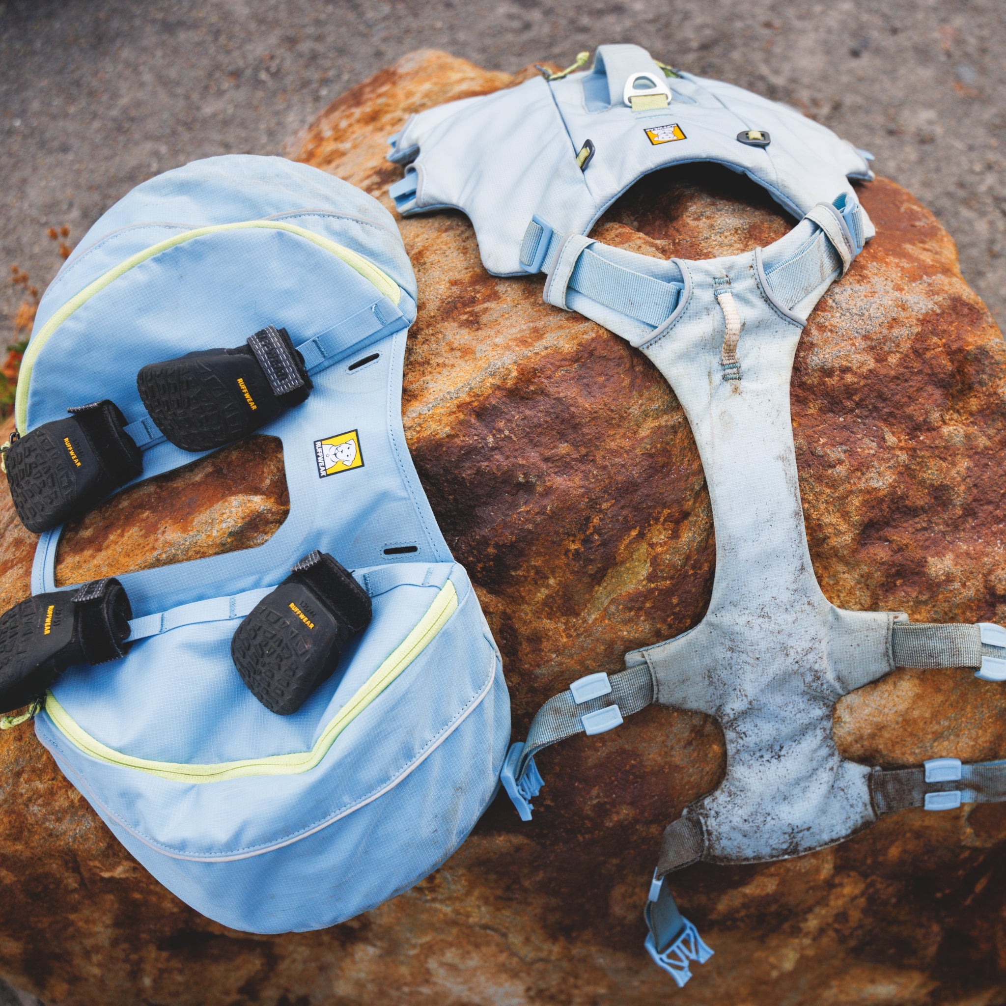 Ruffwear Palisades Pack – Premium Hunderucksack mit abnehmbaren Satteltaschen für Wanderungen &amp; Outdoor-Abenteuer