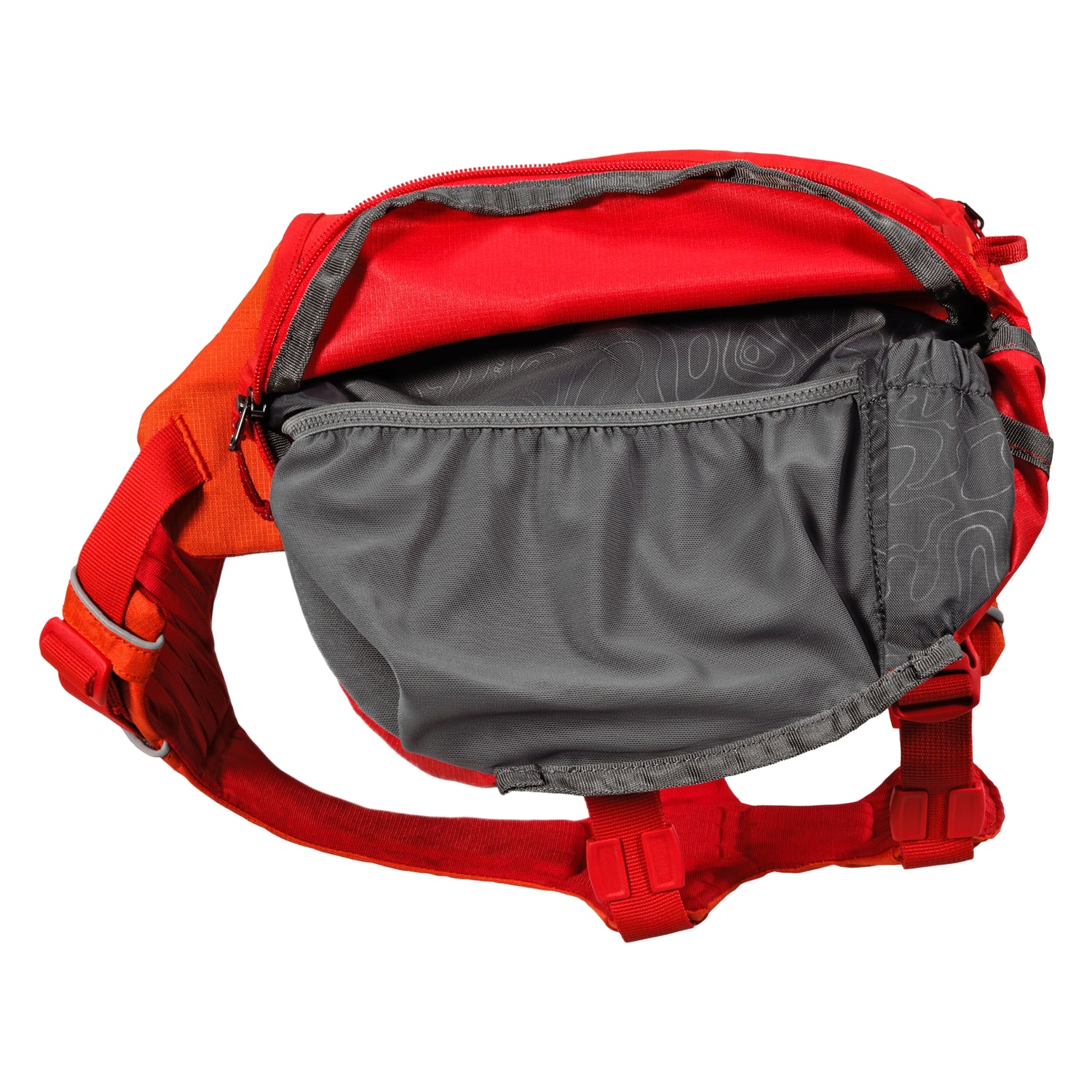 Ruffwear Palisades Pack – Premium Hunderucksack mit abnehmbaren Satteltaschen für Wanderungen &amp; Outdoor-Abenteuer