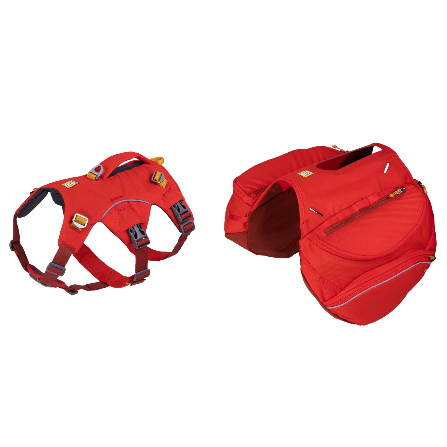 Ruffwear Palisades Pack – Premium Hunderucksack mit abnehmbaren Satteltaschen für Wanderungen &amp; Outdoor - Abenteuer - Woofshack
