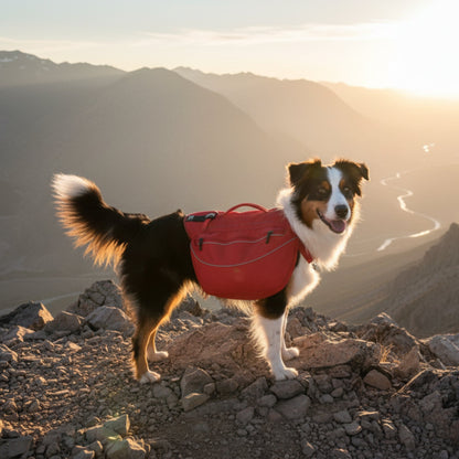 Ruffwear Palisades Pack – Premium Hunderucksack mit abnehmbaren Satteltaschen für Wanderungen &amp; Outdoor - Abenteuer - Woofshack