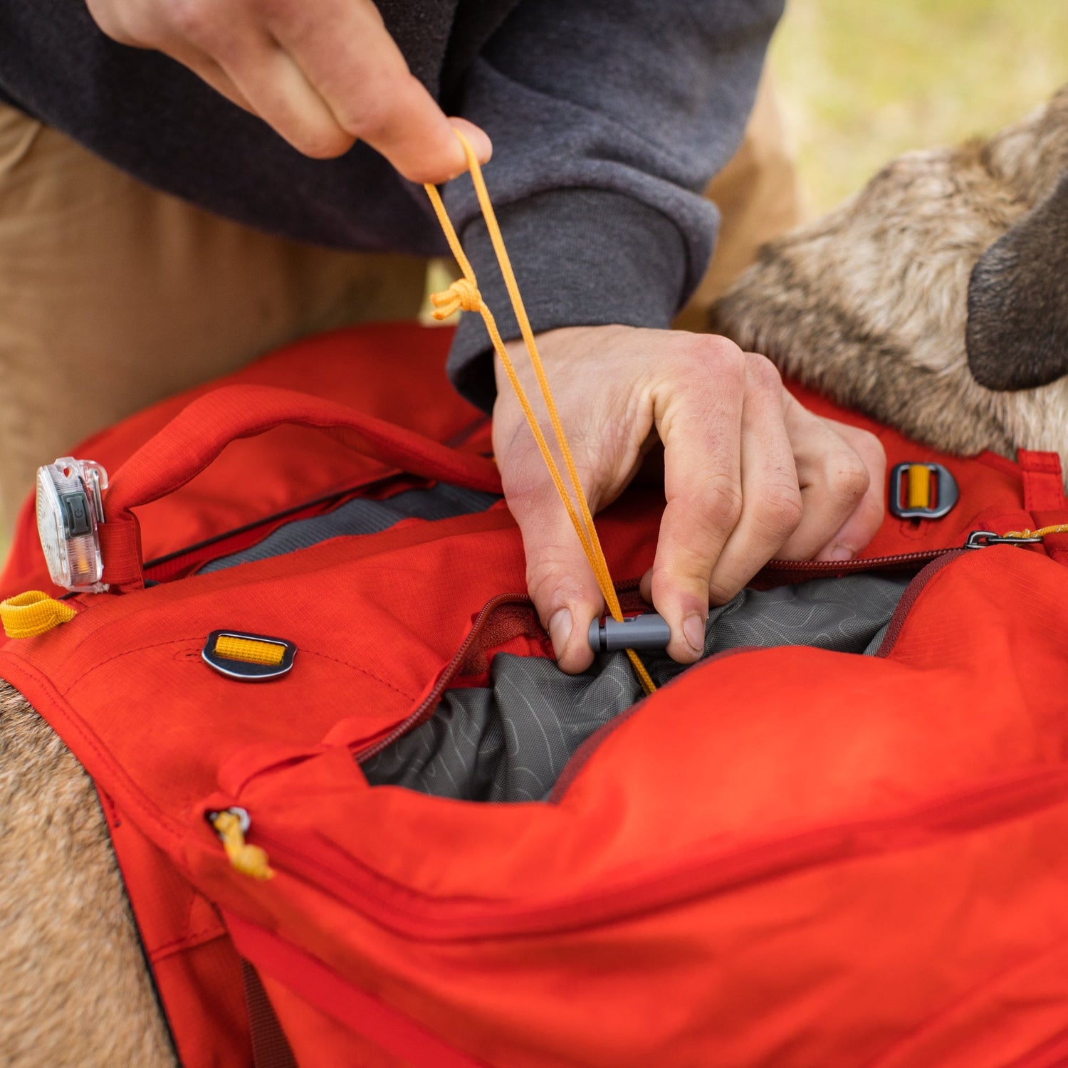 Ruffwear Palisades Pack – Premium Hunderucksack mit abnehmbaren Satteltaschen für Wanderungen &amp; Outdoor - Abenteuer - Woofshack