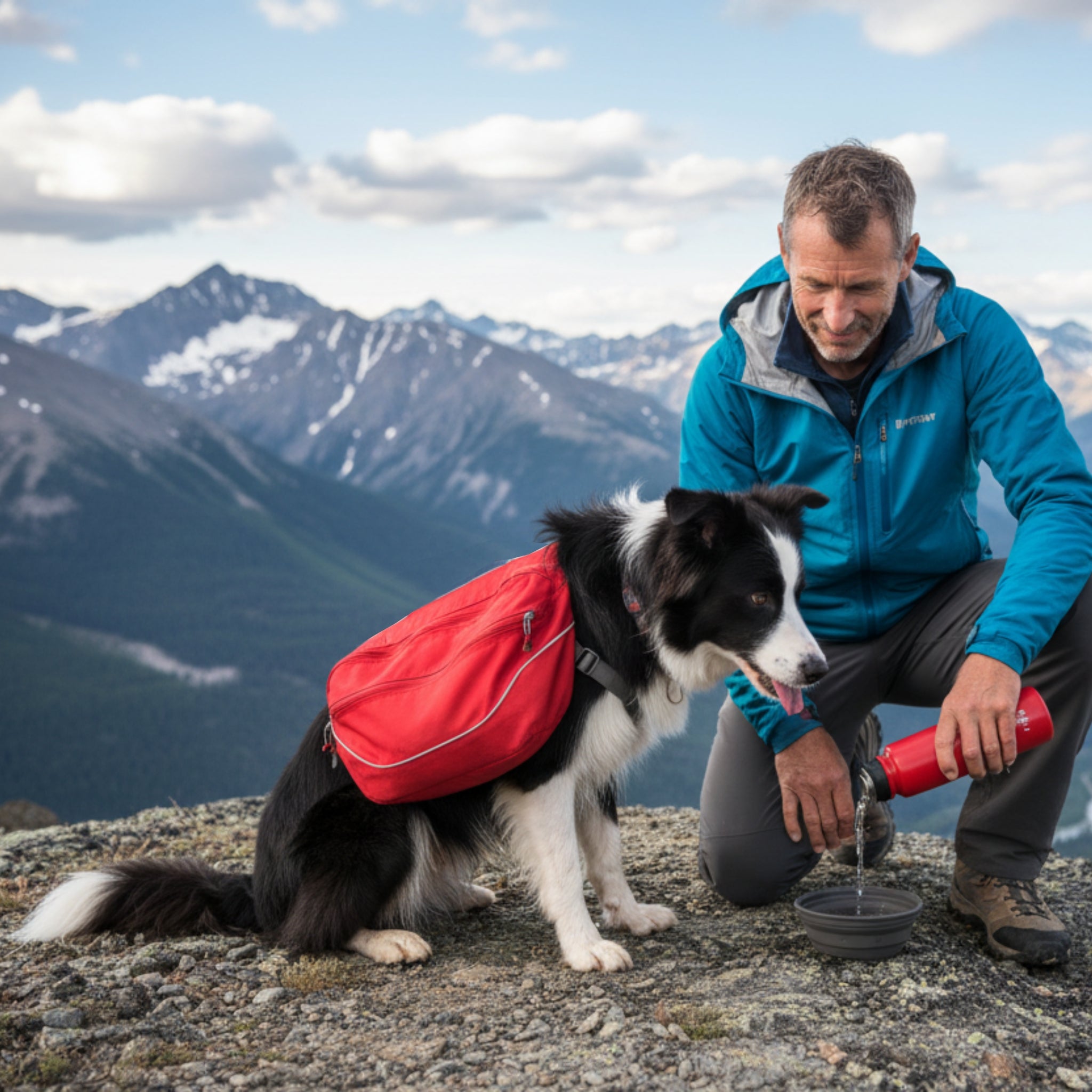 Ruffwear Palisades Pack – Premium Hunderucksack mit abnehmbaren Satteltaschen für Wanderungen &amp; Outdoor - Abenteuer - Woofshack