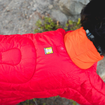 Ruffwear Palisades Sleep Poncho – Isolierter Outdoor - Schlafponcho für kalte Nächte und Camping - Abenteuer mit Hund - Woofshack