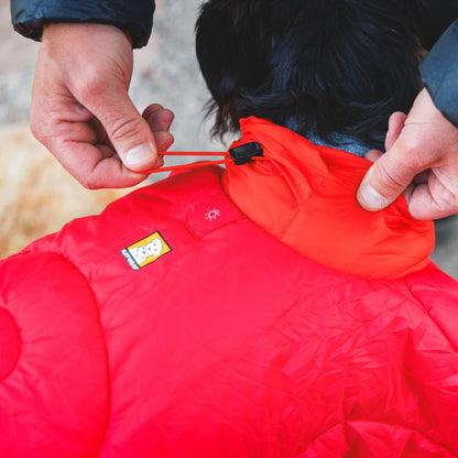 Ruffwear Palisades Sleep Poncho – Isolierter Outdoor - Schlafponcho für kalte Nächte und Camping - Abenteuer mit Hund - Woofshack