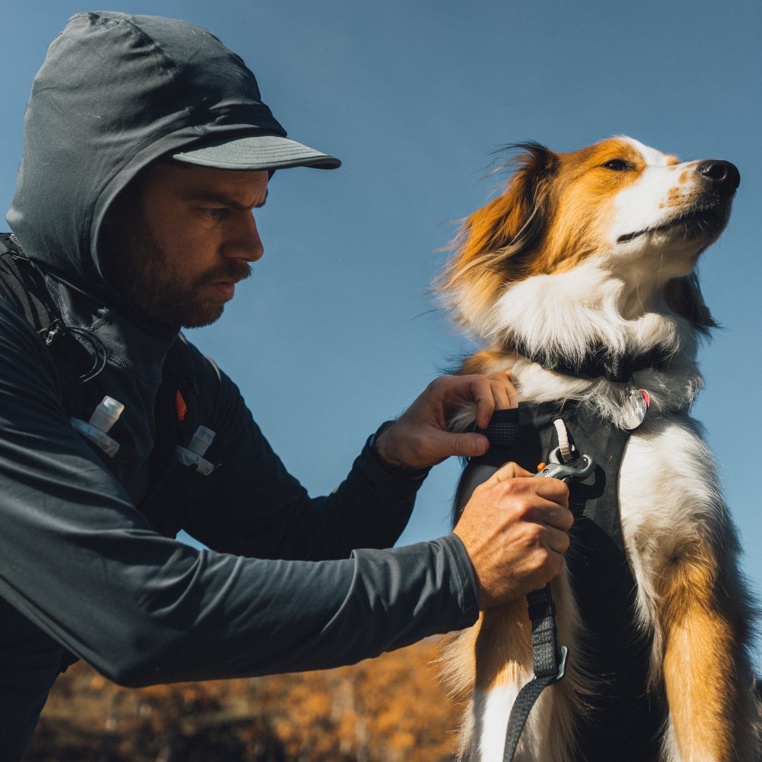 Ruffwear Ridgeline Harness – Ultraleichtes Hundegeschirr für aktive Abenteuer, optimale Bewegungsfreiheit und ganztägigen Tragekomfort - Woofshack
